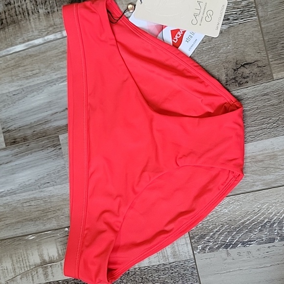 CALIA by Carrie Underwood Other - New Calia Wide Banded Bikini Bottom Hibiscus Size Small
